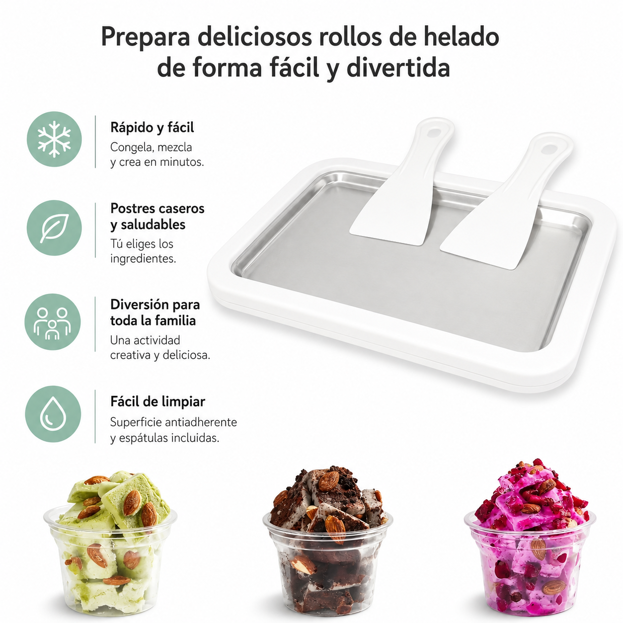Heladera de rollos casera