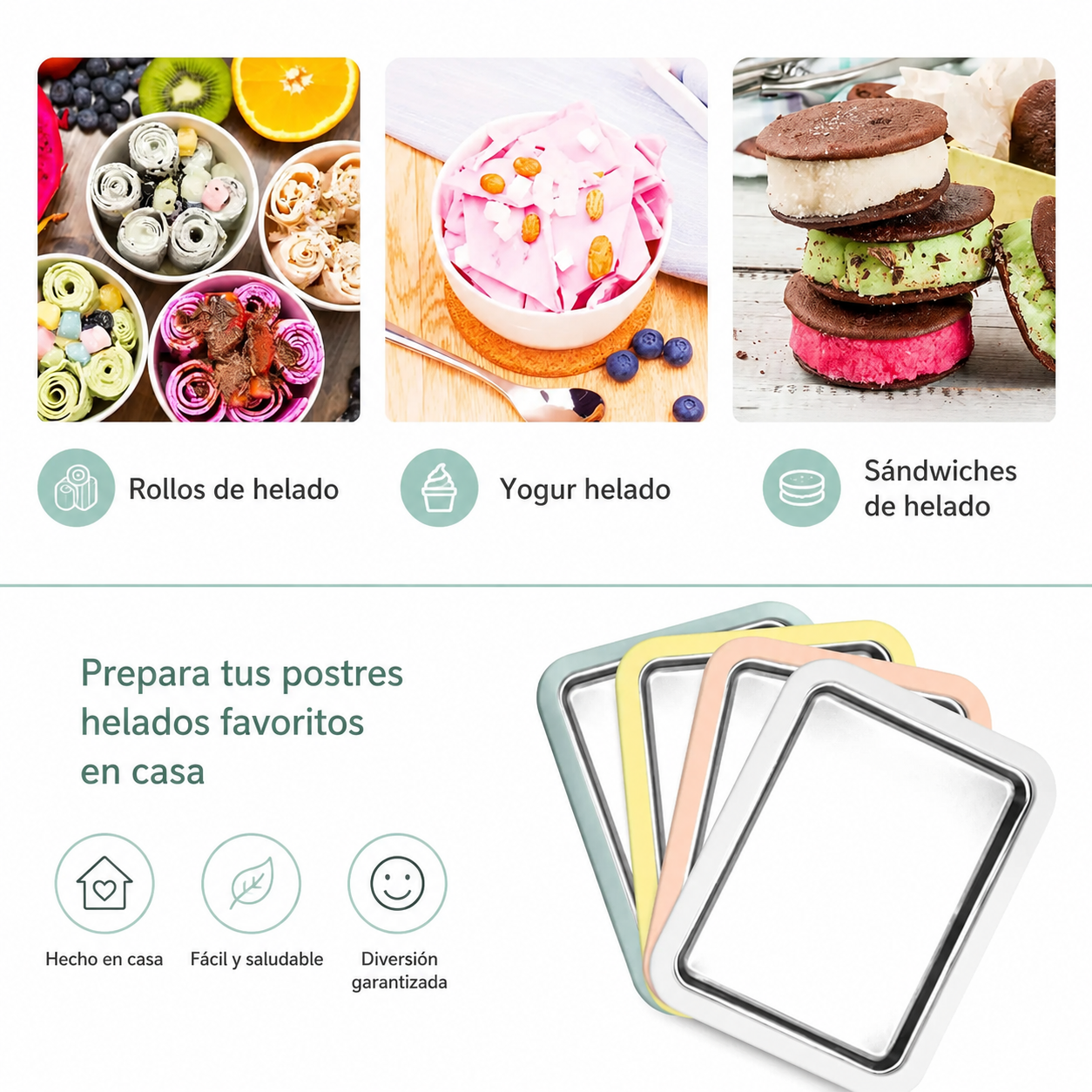 Heladera de rollos casera
